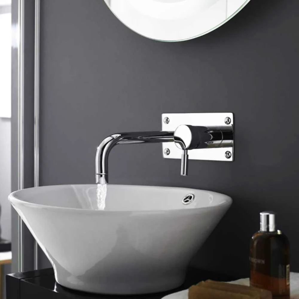 Hudson Reed Tec Lever Wall Mounted Bath/Basin Filler 4 Hudson Reed Tec Lever Wall Mounted Bath/Basin Filler - Image 2