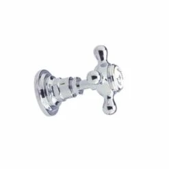 Hudson Reed White Topaz Crosshead Deck Mounted Bath Shower Mixer With Handset Kit & Hexagonal Collar 6 Hudson Reed White Topaz Crosshead Deck Mounted Bath Shower Mixer With Handset Kit & Hexagonal Collar -TAP WAREHOUSE Shop hudson reed whitetopaz crosshead hexagonal collar detail