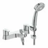 Ideal Standard Calista Deck Mounted Bath Mixer & Shower Handset 2 Ideal Standard Calista Deck Mounted Bath Mixer & Shower Handset -TAP WAREHOUSE Shop ideal standard calista 2 hole mixer cutout2