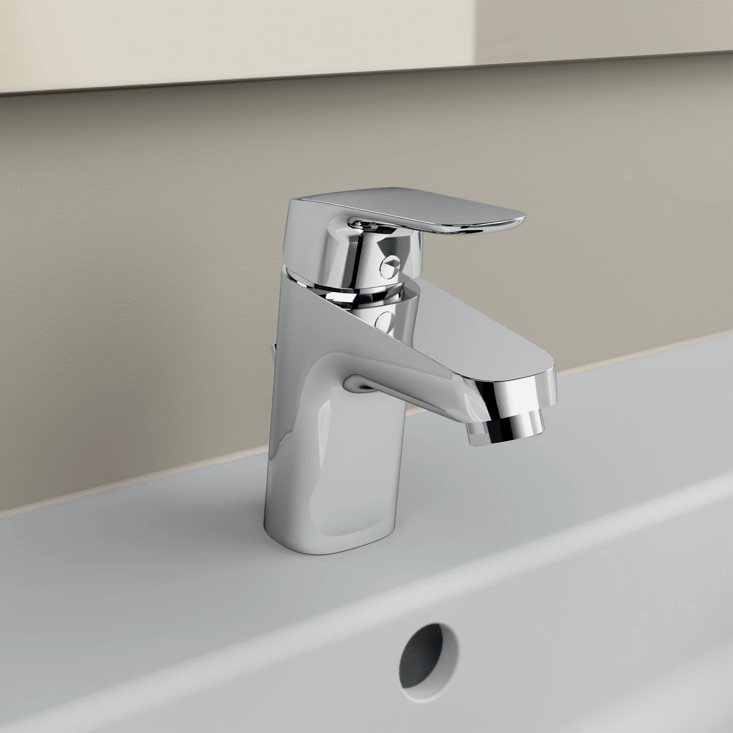 Ideal Standard Ceraflex Mono Basin Mixer Tap Without Pop-Up Waste 5 Ideal Standard Ceraflex Mono Basin Mixer Tap Without Pop-Up Waste - Image 3
