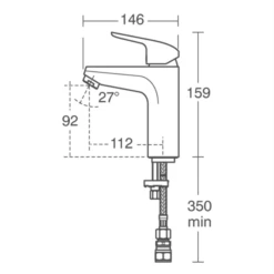 Ideal Standard Ceraflex Mono Deck Mounted Bath Filler Tap 11 Ideal Standard Ceraflex Mono Deck Mounted Bath Filler Tap -TAP WAREHOUSE Shop ideal standard ceraflex mono bath filler tech