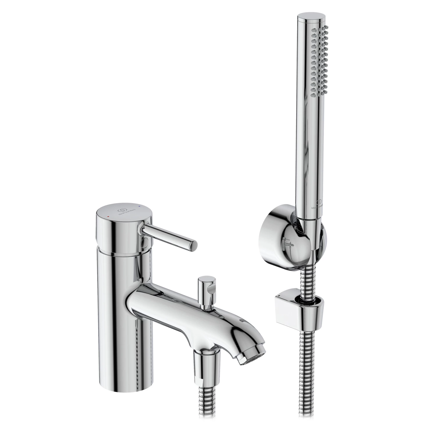 Ideal Standard Ceraline Mono Deck Mounted Bath Mixer & Shower Handset 4 Ideal Standard Ceraline Mono Deck Mounted Bath Mixer & Shower Handset - Image 2