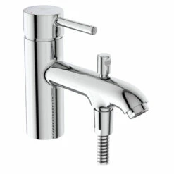 Ideal Standard Ceraline Mono Deck Mounted Bath Mixer & Shower Handset 10 Ideal Standard Ceraline Mono Deck Mounted Bath Mixer & Shower Handset -TAP WAREHOUSE Shop ideal standard ceraline 1 hole mixer cutout3