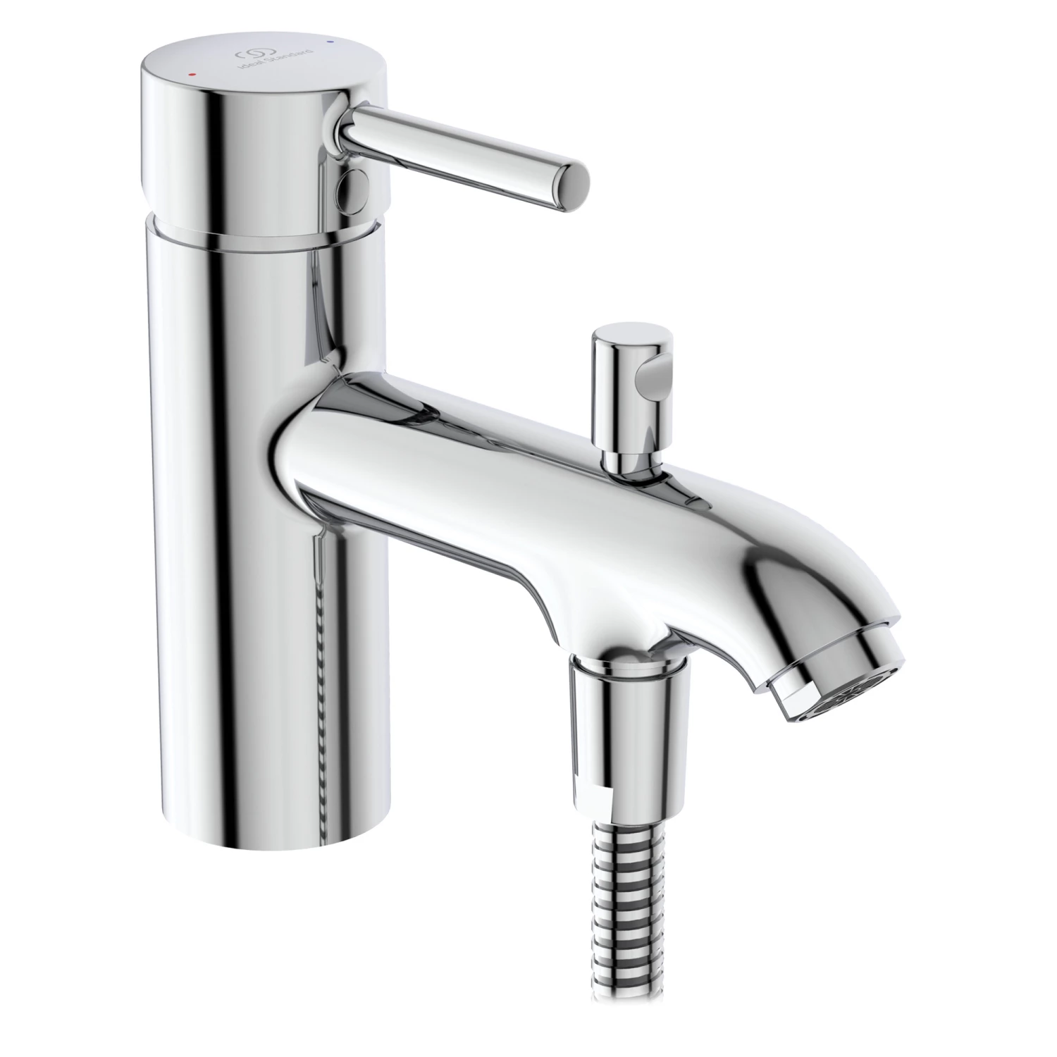 Ideal Standard Ceraline Mono Deck Mounted Bath Mixer & Shower Handset 5 Ideal Standard Ceraline Mono Deck Mounted Bath Mixer & Shower Handset - Image 3