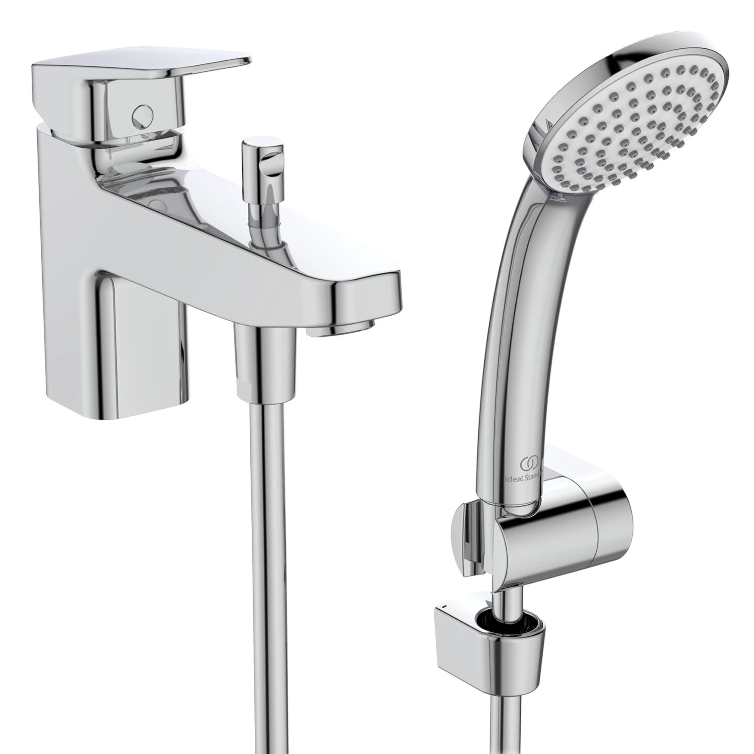 Ideal Standard Ceraplan Mono Bath Shower Mixer & Shower Kit 3 Ideal Standard Ceraplan Mono Bath Shower Mixer & Shower Kit