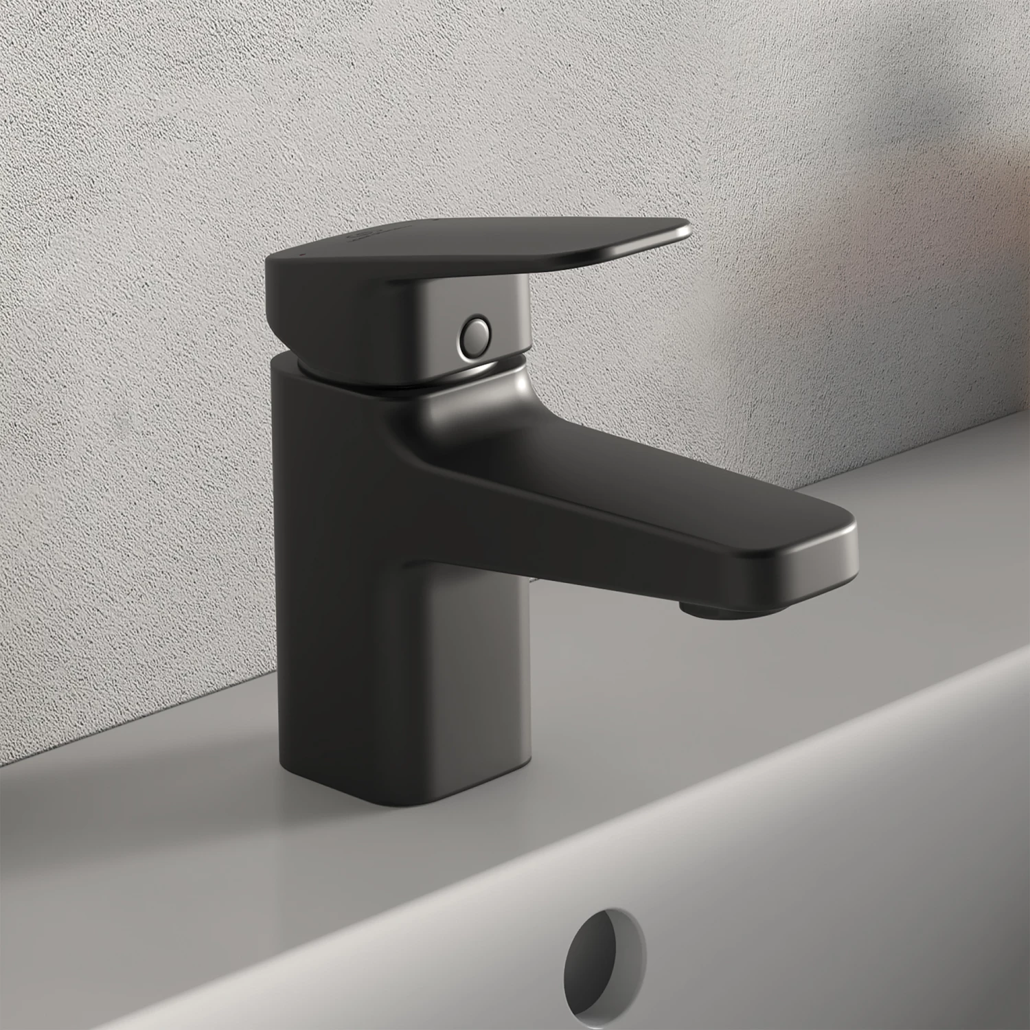 Ideal Standard Ceraplan Silk Black Mini Basin Mixer Tap 3 Ideal Standard Ceraplan Silk Black Mini Basin Mixer Tap