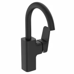 Front Page 6 Ideal Standard Ceraplan Silk Black Side Lever Mono Basin Mixer Tap