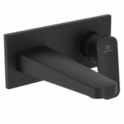 Front Page -TAP WAREHOUSE Shop ideal standard ceraplan silk black wall mounted basin mixer tap 1