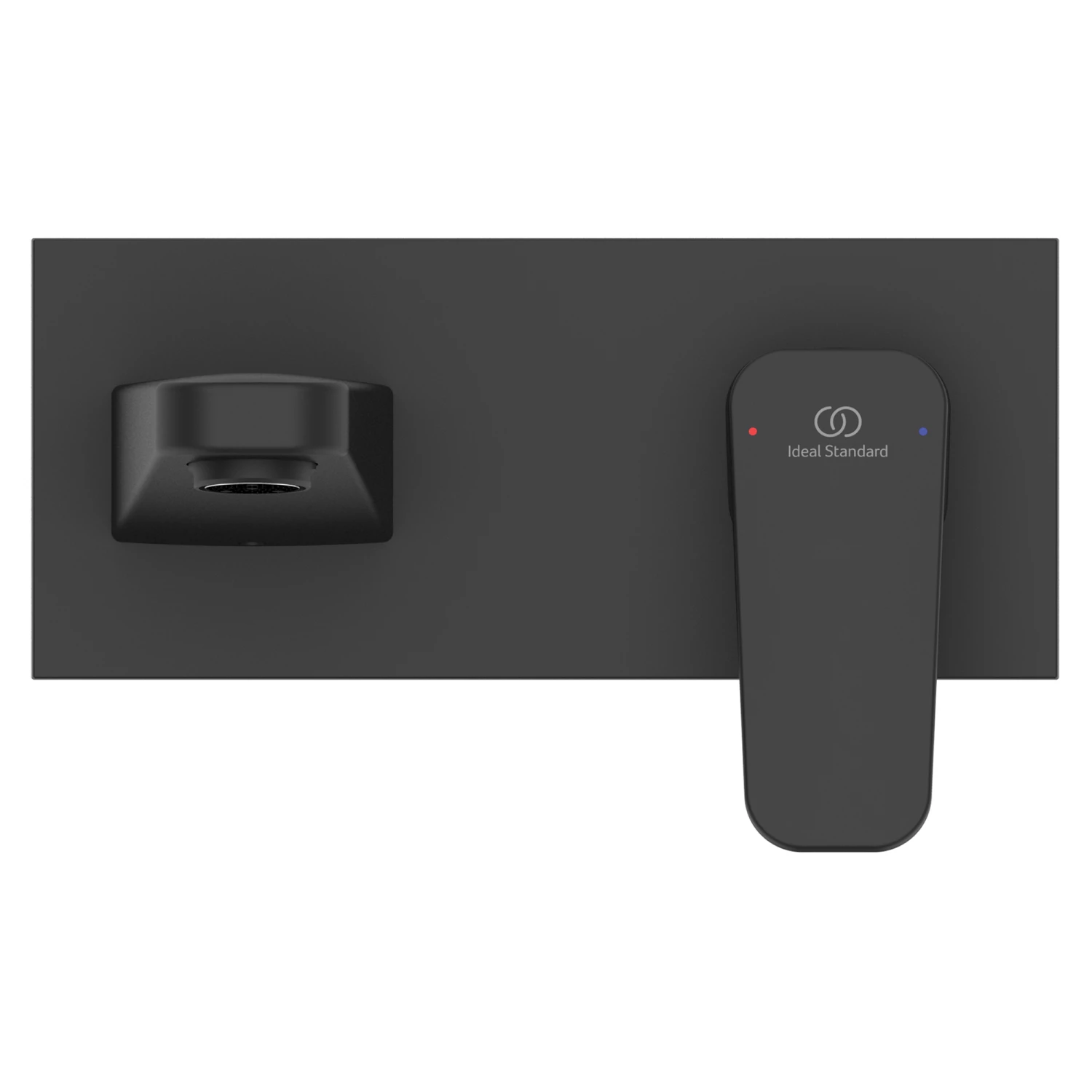 Ideal Standard Ceraplan Silk Black Wall Mounted Basin Mixer Tap 5 Ideal Standard Ceraplan Silk Black Wall Mounted Basin Mixer Tap - Image 3