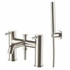 Inox Deck Mounted Stainless Steel Bath Shower Mixer With Handset Kit 2 Inox Deck Mounted Stainless Steel Bath Shower Mixer With Handset Kit -TAP WAREHOUSE Shop inox brushed steel deck bath shower mixer handset