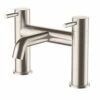 Inox Deck Mounted Bath Filler - Brushed Stainless Steel -TAP WAREHOUSE Shop inox brushed steel deck mounted bath filler