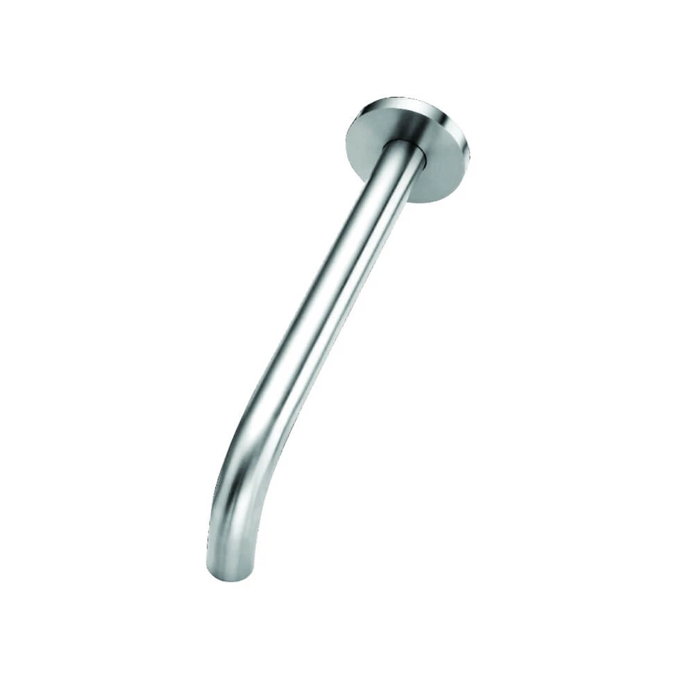 Inox Brushed Stainless Steel Wall Mounted Basin Spout 3 Inox Brushed Stainless Steel Wall Mounted Basin Spout