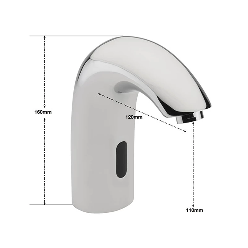 Sagittarius Contract Curved Infrared Mono Basin Mixer 4 Sagittarius Contract Curved Infrared Mono Basin Mixer - Image 2