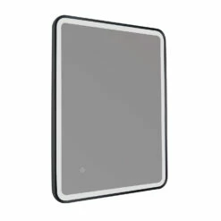 HIX LED Illuminated Brushed Brass Framed Mirror With Demister Pad & Colour Change Lights - 600 X 800mm 15 HIX LED Illuminated Brushed Brass Framed Mirror With Demister Pad & Colour Change Lights - 600 X 800mm -TAP WAREHOUSE Shop just taps hix matt black 600x800mm mirror light and demister cutout