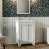 Butler & Rose Benedict 600mm Floorstanding Vanity Unit & Basin - Spa Grey 1 Butler & Rose Benedict 600mm Floorstanding Vanity Unit & Basin - Spa Grey -TAP WAREHOUSE Shop lifestyle brunswick 600 arctic white