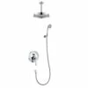 Flova Liberty Concealed Manual Mixer Valve With Ceiling Mounted Rainshower & Handset Kit - Chrome 1 Flova Liberty Concealed Manual Mixer Valve With Ceiling Mounted Rainshower & Handset Kit - Chrome -TAP WAREHOUSE Shop lishvodiv ki024 lisk kil120 flova productimage