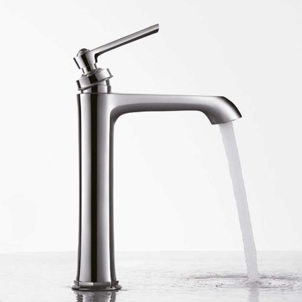Flova Liberty Tall Mono Basin Mixer With Clicker Waste - Chrome 5 Flova Liberty Tall Mono Basin Mixer With Clicker Waste - Chrome - Image 3