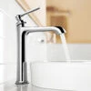 Flova Liberty Tall Mono Basin Mixer With Clicker Waste - Chrome 1 Flova Liberty Tall Mono Basin Mixer With Clicker Waste - Chrome -TAP WAREHOUSE Shop litbas flova liberty tall basin mixers heroimage