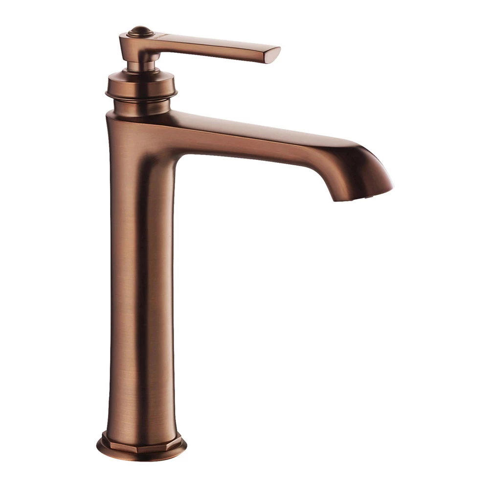 Flova Liberty Tall Mono Basin Mixer With Clicker Waste - Oil Rubbed Bronze 4 Flova Liberty Tall Mono Basin Mixer With Clicker Waste - Oil Rubbed Bronze - Image 2