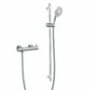 Flova Levo Thermostatic Bar Valve With Slide Rail & Multi-functional Handset -TAP WAREHOUSE Shop lvbvpack2