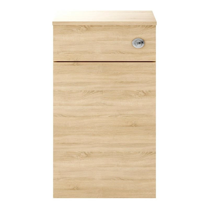 Emily 1000mm Bathroom Toilet & Sink Unit - Natural Oak - Harbour Clarity 525mm Toilet & Seat - Basin B - 18mm Height - Concealed Cistern 6 Emily 1000mm Bathroom Toilet & Sink Unit - Natural Oak - Harbour Clarity 525mm Toilet & Seat - Basin B - 18mm Height - Concealed Cistern - Image 4