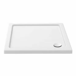 Drench MineralStone 40mm Low Profile Square Shower Tray - 1000x1000