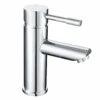 Nuie Series 2 Single Lever Mono Basin Mixer With Clicker Waste -TAP WAREHOUSE Shop nuie series 2 single lever mono basin tap chrome cutout