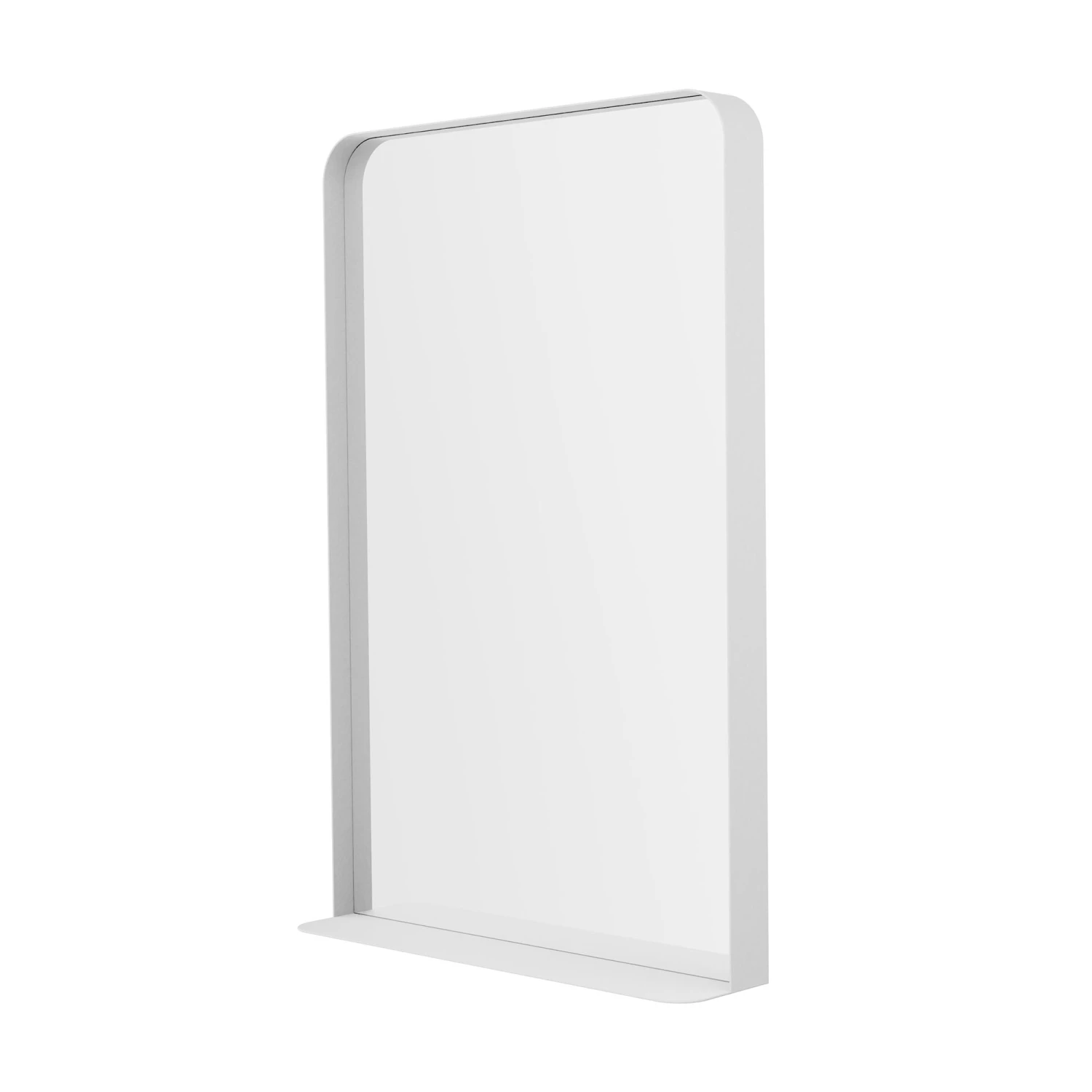 Origins Living City Mirror With Shelf 750 X 500mm - Matt White 8 Origins Living City Mirror With Shelf 750 X 500mm - Matt White - Image 6