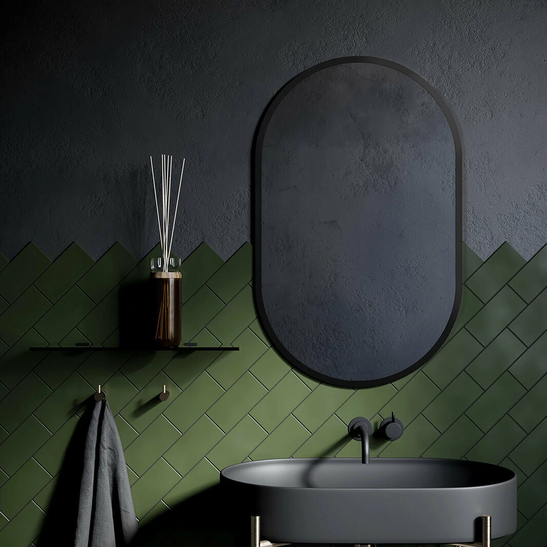 Origins Living Docklands Capsule Mirror - 500mm - Brushed Brass 4 Origins Living Docklands Capsule Mirror - 500mm - Brushed Brass - Image 2