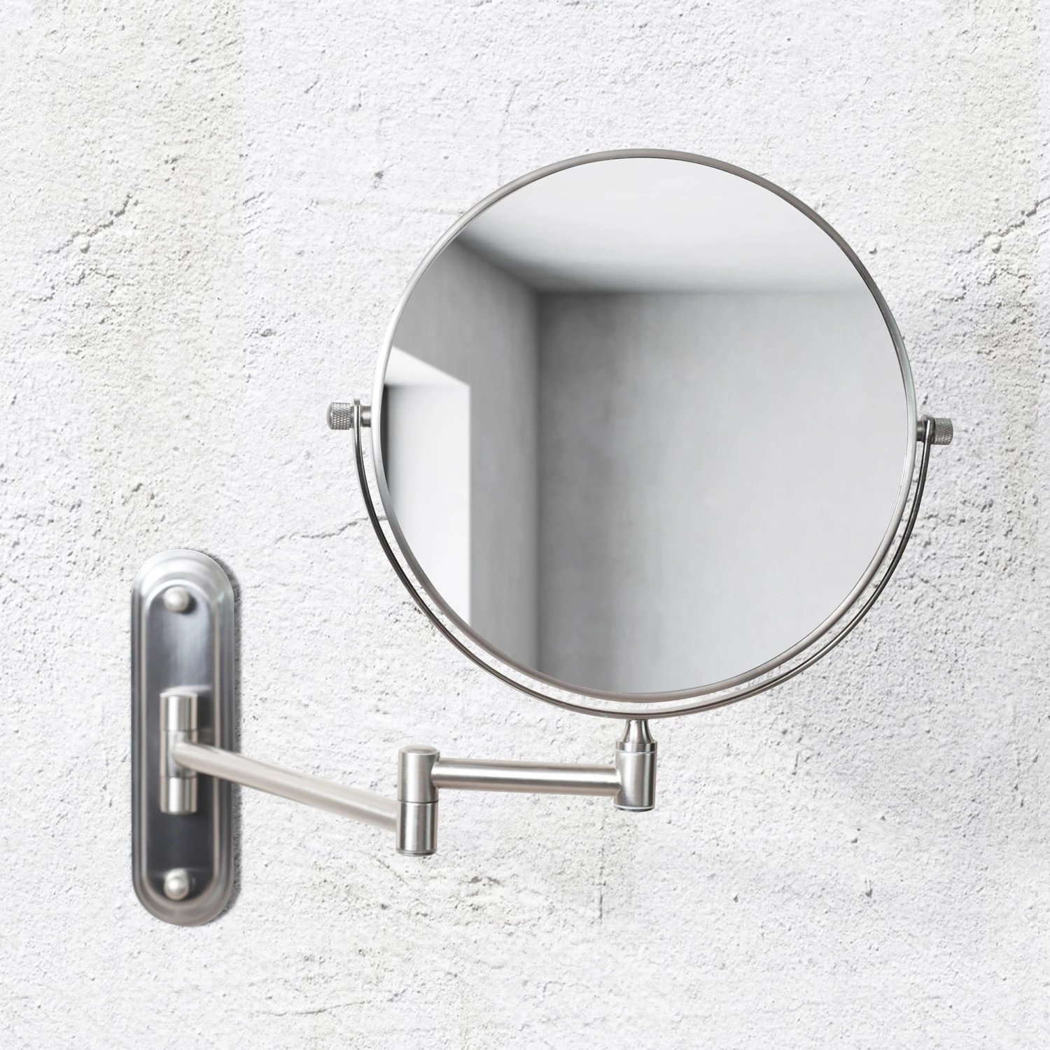 Origins Living Taylor Round Magnifying Mirror 200mm - Chrome 5 Origins Living Taylor Round Magnifying Mirror 200mm - Chrome - Image 3