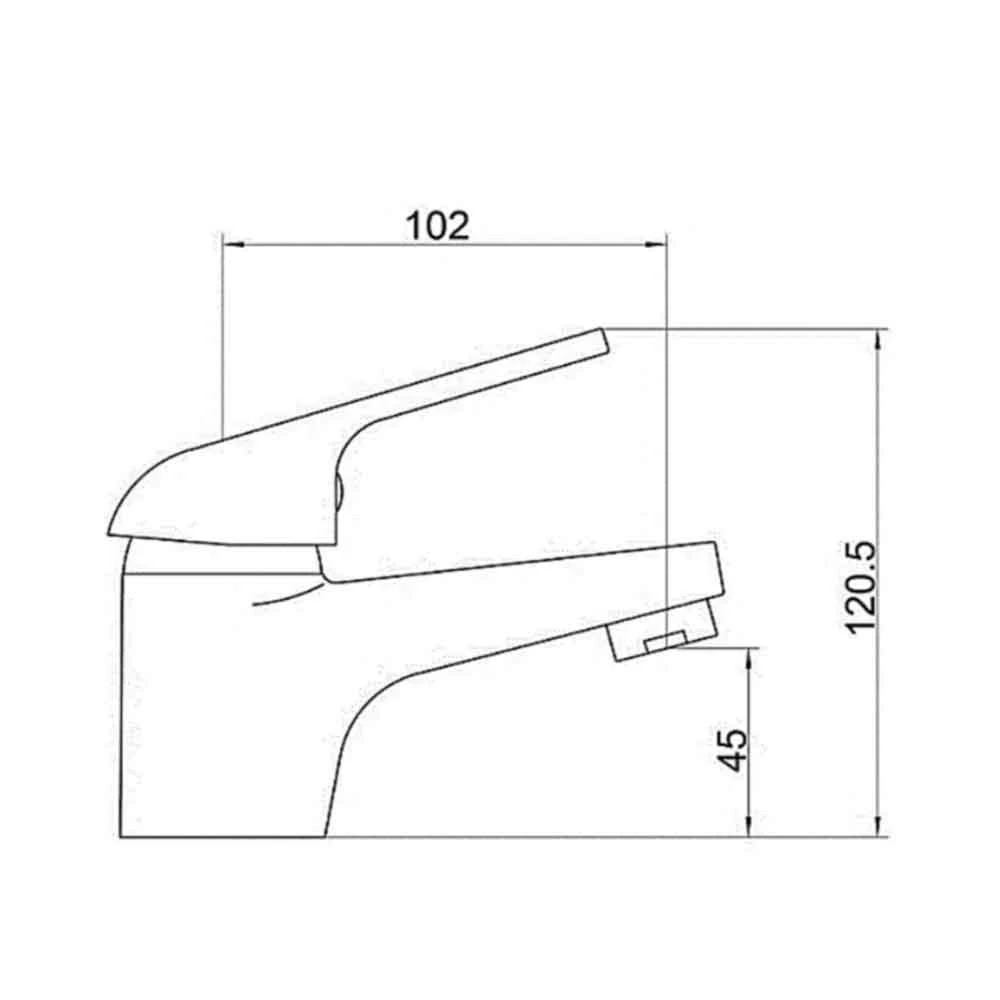 Sagittarius Prestige Contract Mono Basin Mixer With Clicker Waste 5 Sagittarius Prestige Contract Mono Basin Mixer With Clicker Waste - Image 3