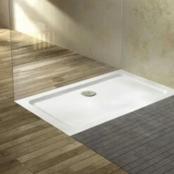 Drench MineralStone 40mm Low Profile Rectangular Shower Tray - 1700x800