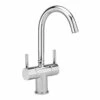 Sagittarius Piazza Twin Lever Mono Basin Mixer With Clicker Waste 2 Sagittarius Piazza Twin Lever Mono Basin Mixer With Clicker Waste -TAP WAREHOUSE Shop pi206c
