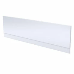 Plastic Straight Bath Panel - 1800mm -TAP WAREHOUSE Shop plastic straight bath panel white 1800mm cutout