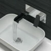 Vellamo Reve Wall Mounted Waterfall Basin Mixer -TAP WAREHOUSE Shop primary vellamo reve waterfall wall mounted basin mixer tap lifestyle2