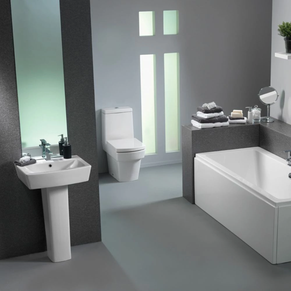 Pura Bloque Single Lever Basin Mixer With Clicker Waste 4 Pura Bloque Single Lever Basin Mixer With Clicker Waste - Image 2