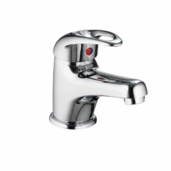 Pura DV8 Eco Mini Basin Mixer With Clicker Waste