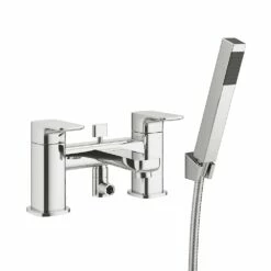Vellamo Panache Bath Shower Mixer With Shower Kit