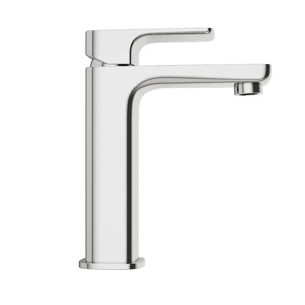 Vellamo Panache Medium Basin Mixer With Clicker Waste 4 Vellamo Panache Medium Basin Mixer With Clicker Waste - Image 2