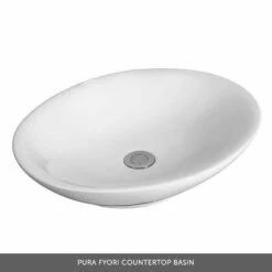 Emily 500mm Floorstanding Unit And Countertop - Gloss White - Square Hudson Reed Countertop Basin 23 Emily 500mm Floorstanding Unit And Countertop - Gloss White - Square Hudson Reed Countertop Basin -TAP WAREHOUSE Shop pura fyori countertop basin for emily 8