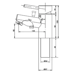 Vellamo Curvo Mono Bath Shower Mixer With Shower Attachment 7 Vellamo Curvo Mono Bath Shower Mixer With Shower Attachment -TAP WAREHOUSE Shop pura xcite bath shower tap shower kit xcmbsm tech