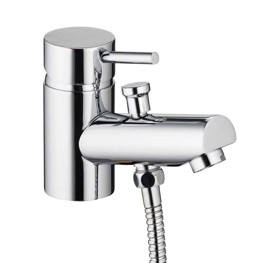 Vellamo Curvo Mono Bath Shower Mixer With Shower Attachment 4 Vellamo Curvo Mono Bath Shower Mixer With Shower Attachment - Image 2