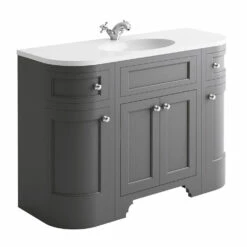Butler & Rose Charlotte 1200mm Floorstanding Vanity Unit & Basin - Spa Grey -TAP WAREHOUSE Shop ripley 1200 unit spa grey
