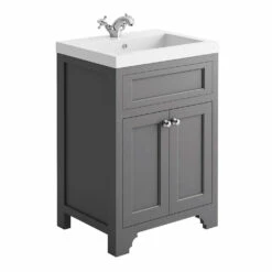 Butler & Rose Charlotte 600mm Vanity Unit - Spa Grey 14 Butler & Rose Charlotte 600mm Vanity Unit - Spa Grey -TAP WAREHOUSE Shop ripley 600 vanity unit spa grey