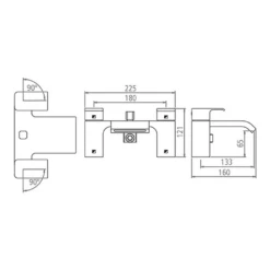 Roper Rhodes Hydra Bath Shower Mixer With Contemporary Handset -TAP WAREHOUSE Shop roper rhodes hydra bath shower mixer t154202 tech