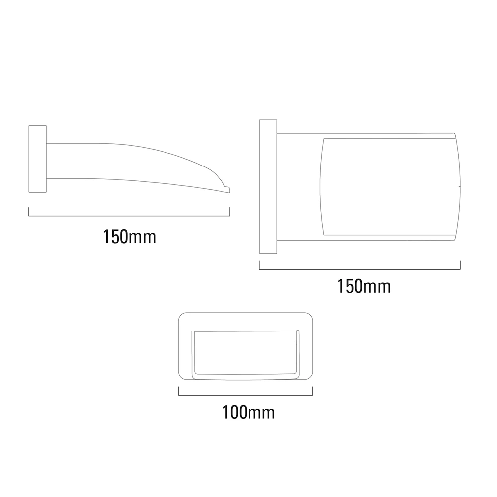 Roper Rhodes Sign Wall Mounted Waterfall Bath Spout 5 Roper Rhodes Sign Wall Mounted Waterfall Bath Spout - Image 3