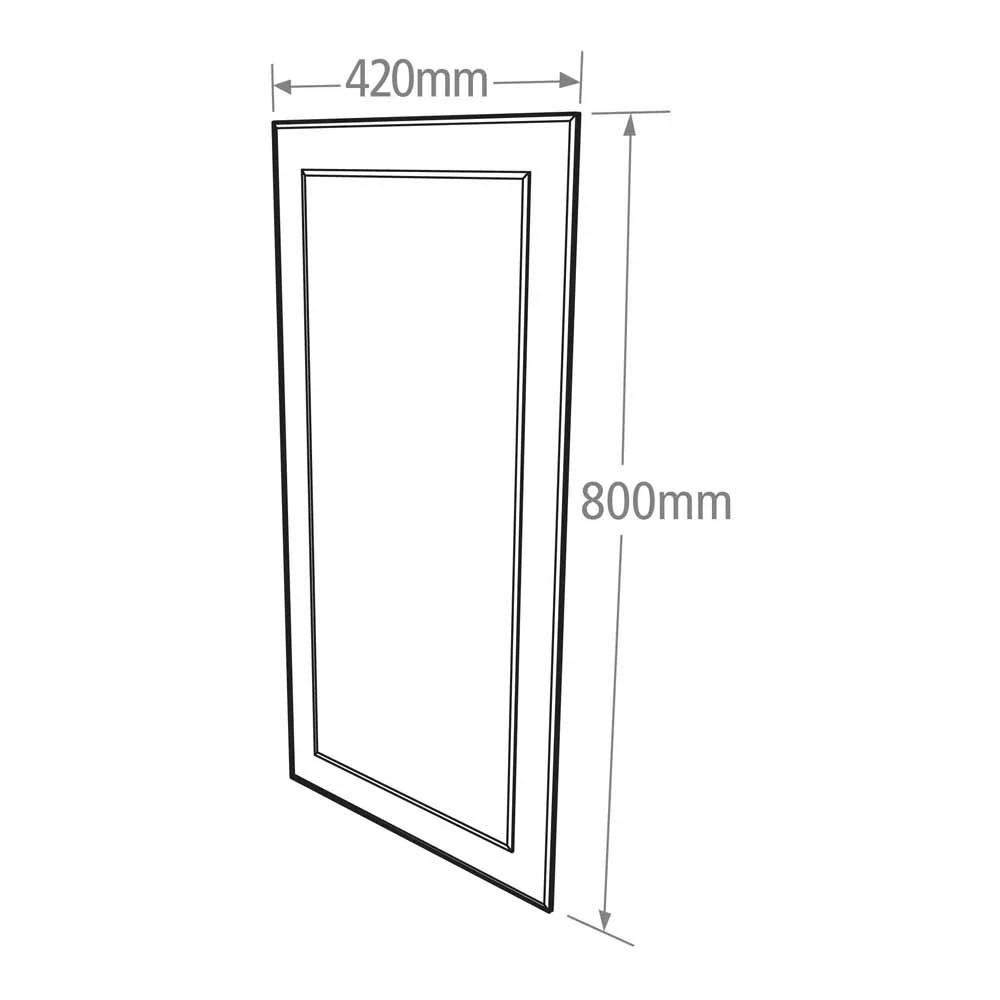 Roper Rhodes Hannah Bevelled Mirror - 800 X 420mm 5 Roper Rhodes Hannah Bevelled Mirror - 800 X 420mm - Image 3