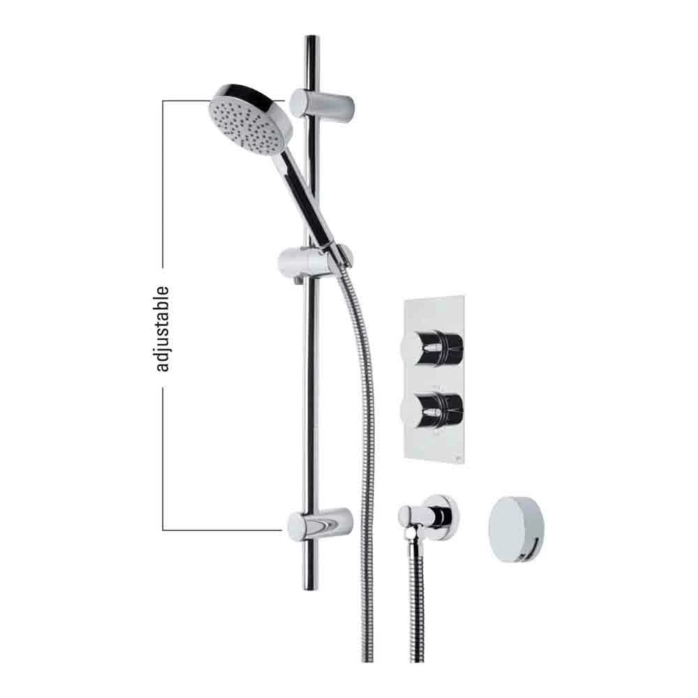 Roper Rhodes Event Round Dual Function Shower System With Bath Filler 6 Roper Rhodes Event Round Dual Function Shower System With Bath Filler - Image 4