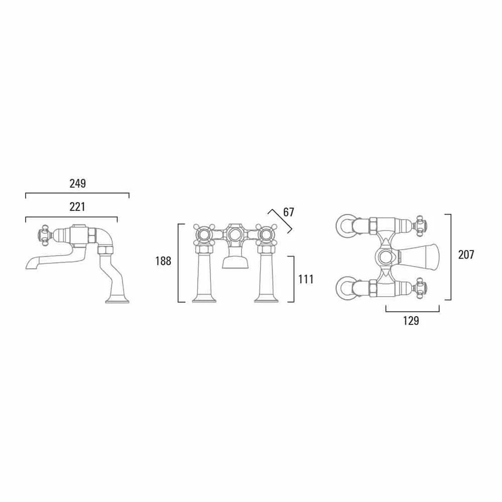 Roper Rhodes Henley Bath Filler 4 Roper Rhodes Henley Bath Filler - Image 2