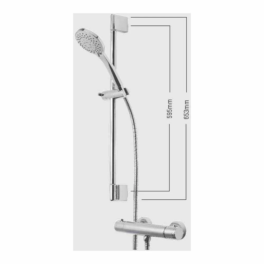 Roper Rhodes Event Thermostatic Bar Valve Shower System 4 Roper Rhodes Event Thermostatic Bar Valve Shower System - Image 2